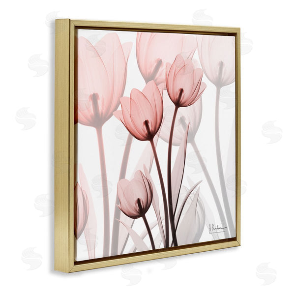 Stupell Industries Albert Koetsier | Red Floral Silhouettes Modern Photograph