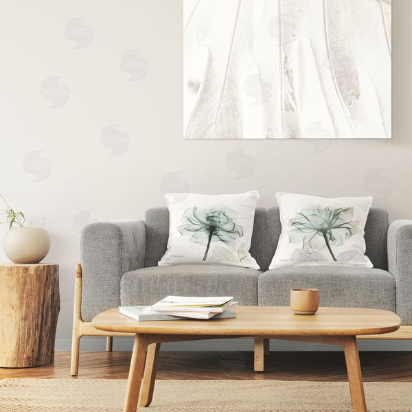 Stupell Industries Albert Koetsier | Serene Emerald Rose Printed Throw Pillow Set