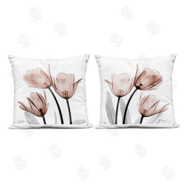 Stupell Industries Albert Koetsier | Translucent Blooming Tulips Printed Throw Pillow Set
