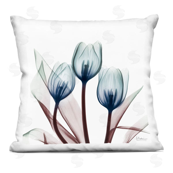 stupell industries Albert Koetsier | Vibrant Opaque Tulips Printed Throw Pillow