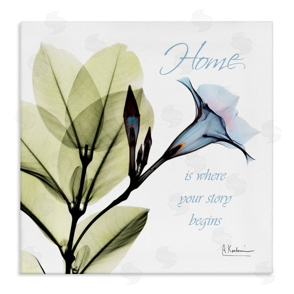 stupell industries Albert Koetsier | Your Story Begins Blue Floral