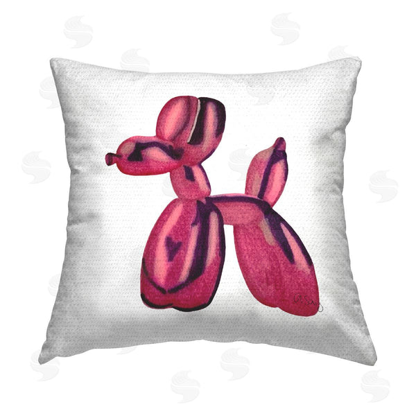 Stupell Industries Ale Saiz Studio | Abstract Balloon Animal Printed Throw Pillow