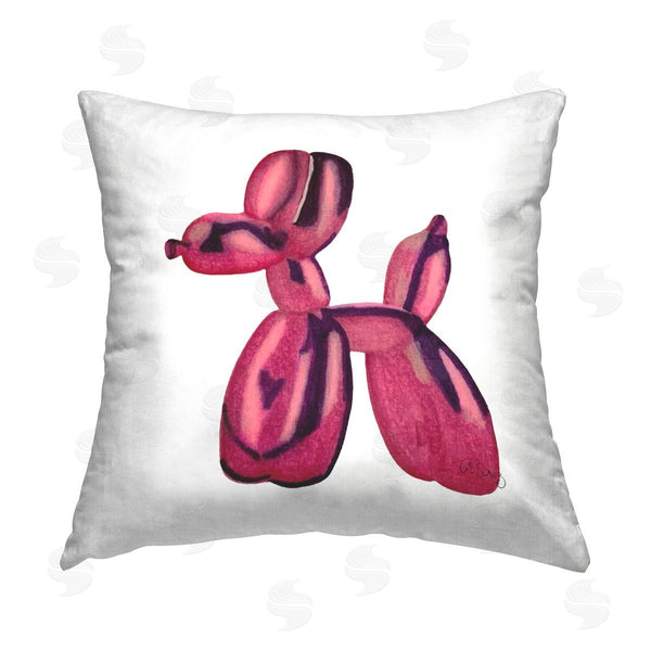 stupell industries Ale Saiz Studio | Abstract Balloon Animal Printed Throw Pillow