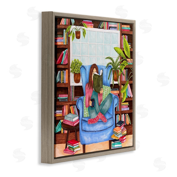 Stupell Industries Ale Saiz Studio | Cozy Reading Corner Wall Art
