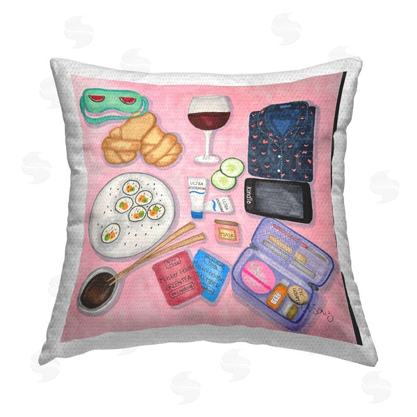 Stupell Industries Ale Saiz Studio | Girls Night In Printed Throw Pillow