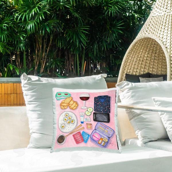 Stupell Industries Ale Saiz Studio | Girls Night In Printed Throw Pillow