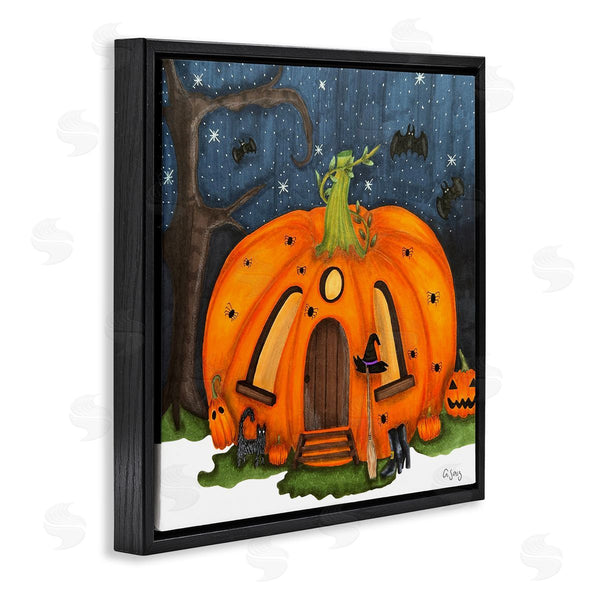 Stupell Industries Ale Saiz Studio | Pumpkin House In Woods Wall Art