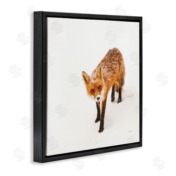 Stupell Industries Aledanda | Fox Stepping Snowy Landscape Wall Art