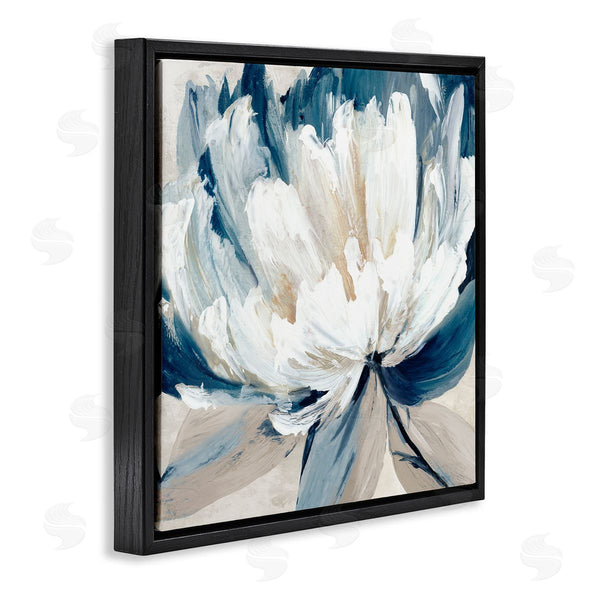 Stupell Industries Alex Black | Abstract Curving Petals