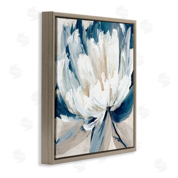 Stupell Industries Alex Black | Abstract Curving Petals