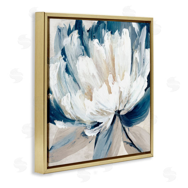 Stupell Industries Alex Black | Abstract Curving Petals