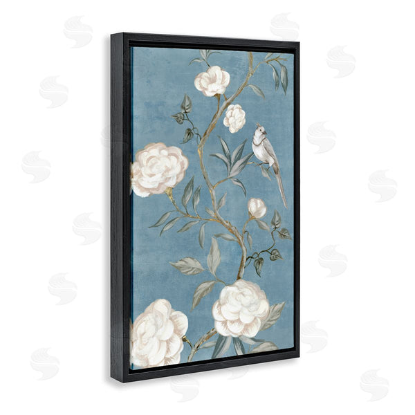 Stupell Industries Alex Black | Bird On Traditional Florals