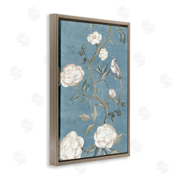 Stupell Industries Alex Black | Bird On Traditional Florals