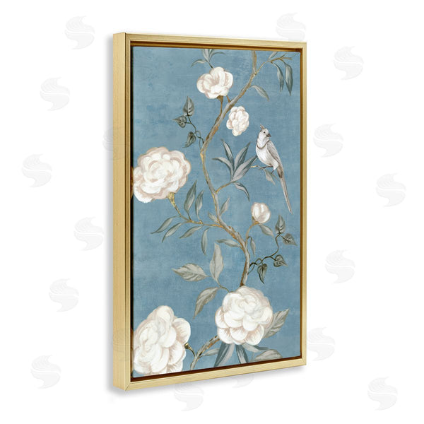 Stupell Industries Alex Black | Bird On Traditional Florals