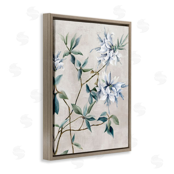 Stupell Industries Alex Black | Clusters Of White Flowers