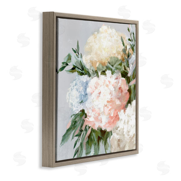 Stupell Industries Alex Black | Pastel Hydrangea Blossoms Wall Art