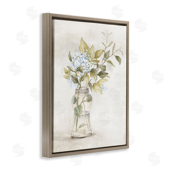 Stupell Industries Alex Black | Soft Cottage Blooms Vase Wall Art