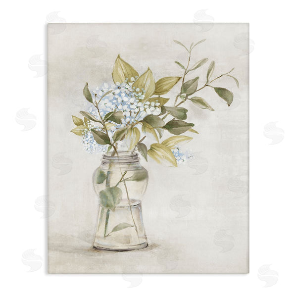 stupell industries Alex Black | Soft Cottage Blooms Vase Wall Art