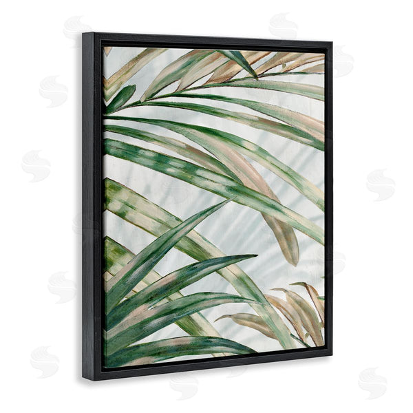 Stupell Industries Alex Black | Tropical Frond Impressions
