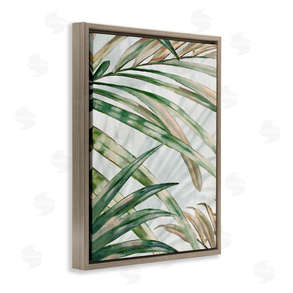 Stupell Industries Alex Black | Tropical Frond Impressions