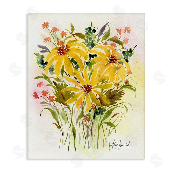 stupell industries Alexandria Gilbert Kincaid | Abstract Daisy Bunches Wall Art