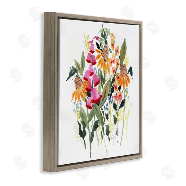 Stupell Industries Alexandria Gilbert Kincaid | Abstract Varied Bouquet