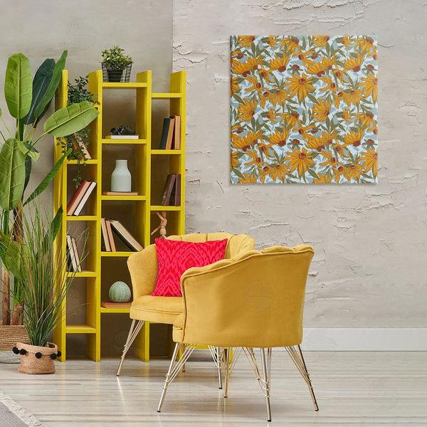 Stupell Industries Alexandria Gilbert Kincaid | Black Eyed Susan Pattern Wall Art