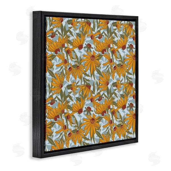 Stupell Industries Alexandria Gilbert Kincaid | Black Eyed Susan Pattern Wall Art