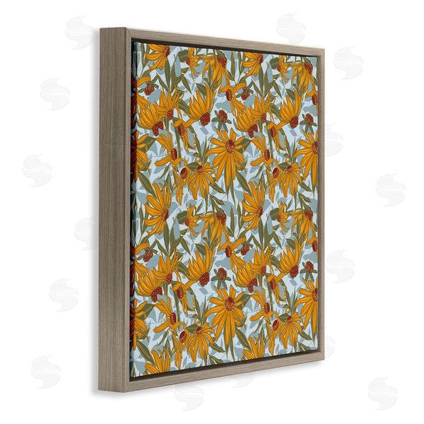 Stupell Industries Alexandria Gilbert Kincaid | Black Eyed Susan Pattern Wall Art