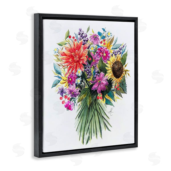 Stupell Industries Alexandria Gilbert Kincaid | Bright Wildflower Bouquet