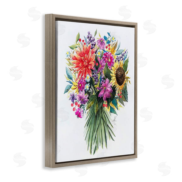 Stupell Industries Alexandria Gilbert Kincaid | Bright Wildflower Bouquet