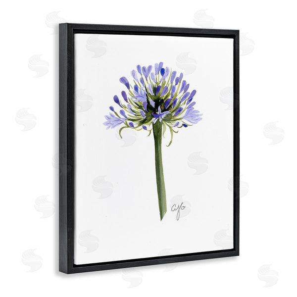 Stupell Industries Alexandria Gilbert Kincaid | Minimal Purple Anther Wall Art