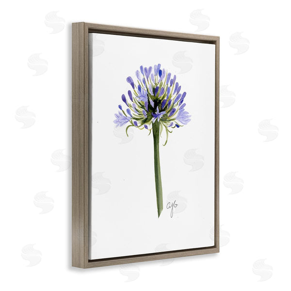 Stupell Industries Alexandria Gilbert Kincaid | Minimal Purple Anther Wall Art