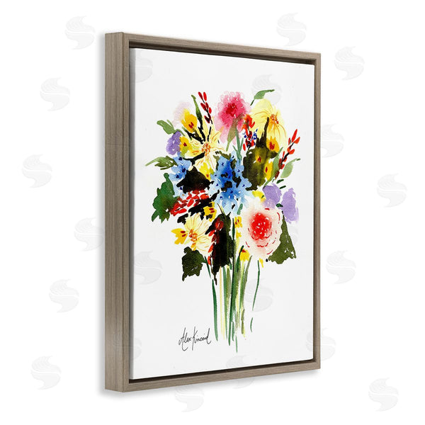 Stupell Industries Alexandria Gilbert Kincaid | Modern Bright Bouquet Wall Art