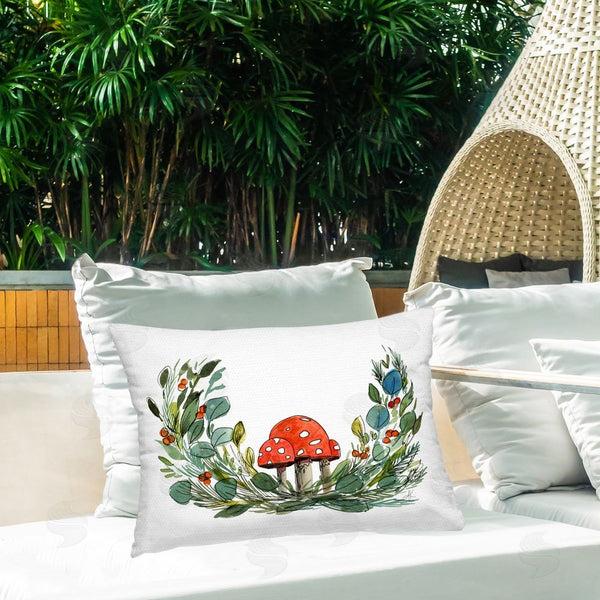 Stupell Industries Alexandria Gilbert Kincaid | Mushrooms And Garland