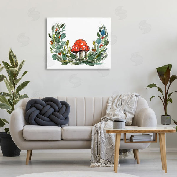 Stupell Industries Alexandria Gilbert Kincaid | Mushrooms & Greens Wall Art