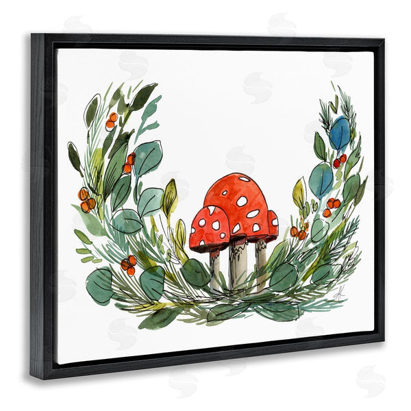 Stupell Industries Alexandria Gilbert Kincaid | Mushrooms & Greens Wall Art