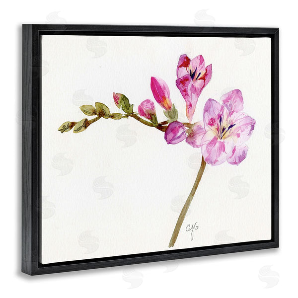 Stupell Industries Alexandria Gilbert Kincaid | Orchid Flower Sprig Wall Art