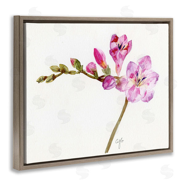Stupell Industries Alexandria Gilbert Kincaid | Orchid Flower Sprig Wall Art