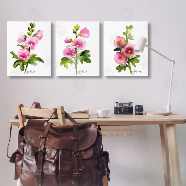 Stupell Industries Alexandria Gilbert Kincaid | Pink Flower Watercolors Wall Art
