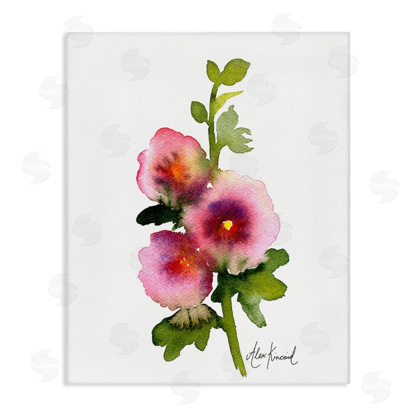 stupell industries Alexandria Gilbert Kincaid | Pink Watercolor Flowers Wall Art