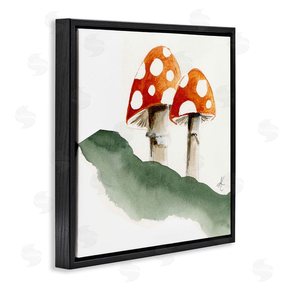 Stupell Industries Alexandria Gilbert Kincaid | Spotted Red Mushrooms Wall Art