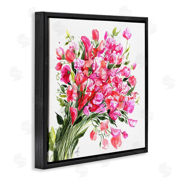 Stupell Industries Alexandria Gilbert Kincaid | Sweet Pea Bouquet