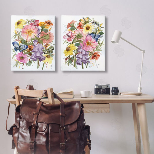 Stupell Industries Alexandria Gilbert Kincaid | Traditional Butterflies & Florals Wall Art