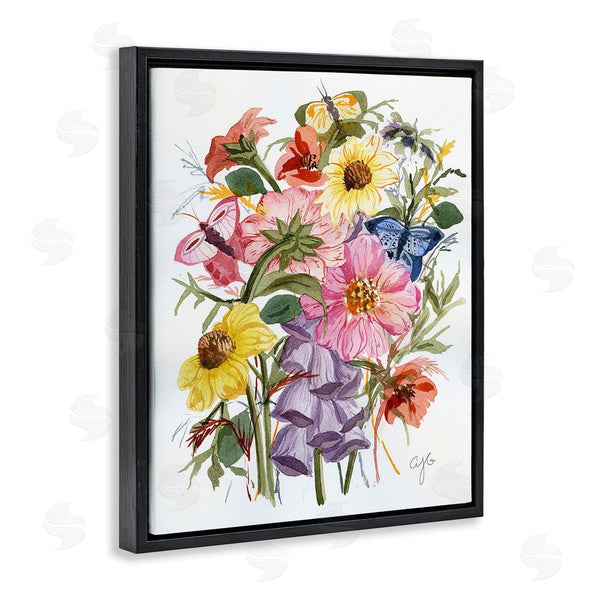 Stupell Industries Alexandria Gilbert Kincaid | Varied Cottage Floral Bundle Wall Art