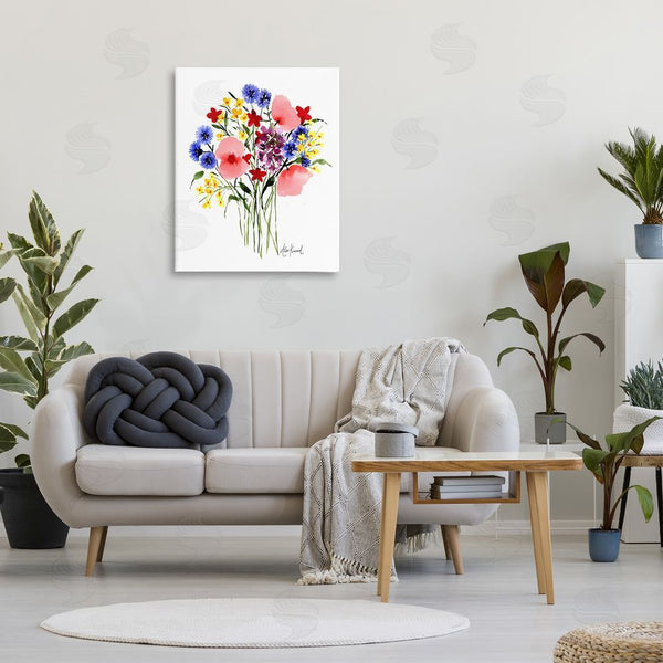 Stupell Industries Alexandria Gilbert Kincaid | Varied Flower Clusters Wall Art