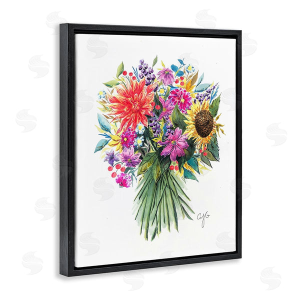 Stupell Industries Alexandria Gilbert Kincaid | Vivid Flower Bunches Wall Art