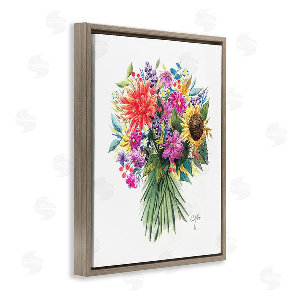 Stupell Industries Alexandria Gilbert Kincaid | Vivid Flower Bunches Wall Art