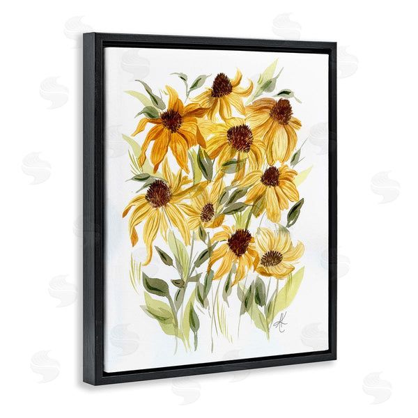 Stupell Industries Alexandria Gilbert Kincaid | Yellow Rudbeckia Florals Wall Art