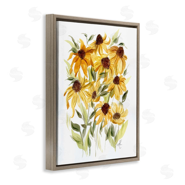 Stupell Industries Alexandria Gilbert Kincaid | Yellow Rudbeckia Florals Wall Art